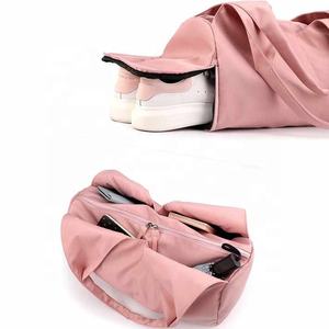 Logo kustom tas Gym nilon tikar Yoga tahan air karung latihan olahraga - Product Image 4