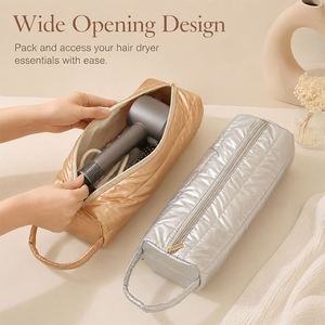 Bolsa de Almacenamiento Acolchada para Secador de Pelo, Organizador de Viaje Portátil al por Mayor, para Herramientas y Accesorios de Peinado - Product Image 1