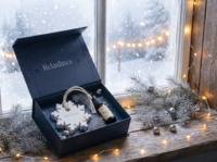 Diffuseur de voiture suspendu en forme de flocon de neige de Noël en gypse, tablette de cire écologique faite à la main, boîte cadeau, recharge d'huiles essentielles, ornement