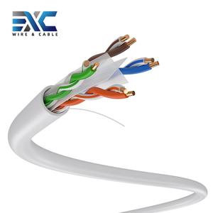 สายเคเบิลสื่อสาร1000ft 305ม. ม้วน100ม. สายเคเบิลเครือข่าย4คู่ในร่มสายเคเบิลเครือข่าย CCA ทองแดง<span class=keywords><strong>6E</strong></span> แมว Cat6 UTP u/utp <span class=keywords><strong>LAN</strong></span> - Product Image 5