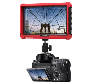 7 بوصة 4K كاميرا أعلى مراقب ستوديو كاميرا مراقبة جهاز المراقبة الميدانية مع دقة أصلية