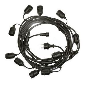 E27 10 Meter <b>Outdoor</b> <b>String</b> <b>Lights</b> With Vintage Bulbs For Patio Garden Decoration - Product Image 3