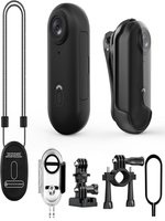 Mini caméra Vlog 4K HD avec caméra d'action portable sans fil WiFi pour le sport, le voyage et la photographie Enregistreur vidéo de poche