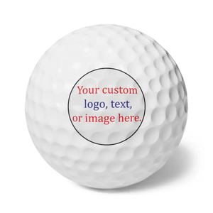 Pelotas de Práctica de Golf de Dos Piezas con Logotipo Personalizado, Duraderas, de Alta Velocidad, 80% de Elasticidad y Portátiles - Product Image 1