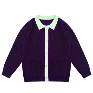 Cardigan <span class=keywords><strong>Pullover</strong></span> da Uomo Personalizzato Invernale alla Moda a Manica Lunga con Logo, <span class=keywords><strong>Polo</strong></span> e Maglione Lavorato a Maglia - Product Image 4