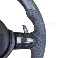 Volant de voiture sport en cuir LCI en fibre de carbone mate personnalisé pour BMW E92 M4 E90 E70 M2 F80 M3 M5 F30 F10 F20 F21 F52 F40 F22