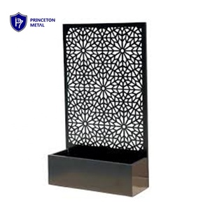 Jardinière décorative en alliage d'aluminium découpée au laser Boîte à fleurs d'extérieur pour le jardin, la maison, la pépinière et le bureau Conception polyvalente pour la plantation - Product Image 6