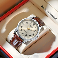 Jam Tangan Quartz Pria Trendy Terbaru Model Pointer 3BAR Tahan Air Casing Alloy Barang Siap Kirim Satuan Langsung