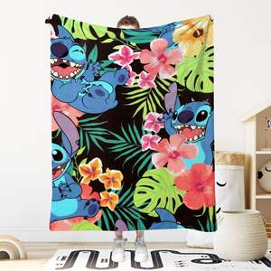 Mignon dessin animé Anime point fleur impression serviettes <span class=keywords><strong>de</strong></span> <span class=keywords><strong>bain</strong></span> sans sable séchage rapide enfant extérieur flanelle plage randonnée <span class=keywords><strong>serviette</strong></span> <span class=keywords><strong>de</strong></span> couchage - Product Image 1