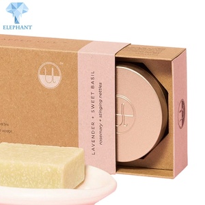 OEM Custom Size Logo Eco Friendly Paper Biodegradable Drawer Kraft Soap Packaging - Product Image 3
