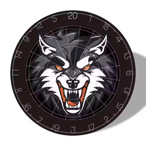 Cible de fléchettes bon marché, fléchettes et cibles standard, cible de fléchettes en poils, cible de fléchettes personnalisée imprimée pour la décoration de la maison - Product Image 1