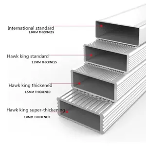 Escalera multiusos para uso al aire libre, aislante industrial de combinación de extensión de aluminio, 3x8