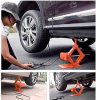 Cric de levage rapide pour voiture, 3 tonnes, 6600lb, DC 12v, cric à vis électrique Portable, outil de réparation de pneu, changement de pneu, levage de voiture, cric de levage à ciseaux