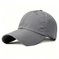 Gorra de Béisbol Unisex para Adultos, Ligera, Impermeable, Ajustable, de 6 Paneles, 100% Poliéster, para Entrenamiento, Gimnasio, Correr