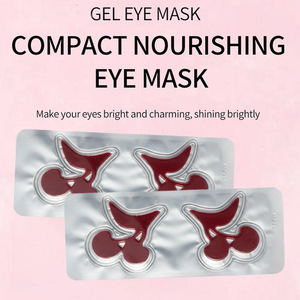 Masque pour les yeux en gel en forme de cerise rouge, anti-poches, raffermissant, soin des yeux, 11g - Product Image 4