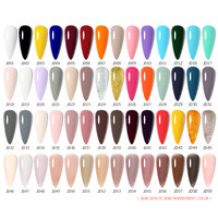 VENALISA 15ML 56 Couleurs Vernis à Ongles Gel Classique de Noël Soak-off Nail Art Gel à Ongles de Haute Qualité Fabriqué en Usine Couche Unique de Couleur