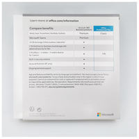 Paquete de DVD en Inglés de Office Professional Plus 2021 con Tarjeta de Clave, Office No Vinculado a la Clave, Activación en Línea, en Existencia