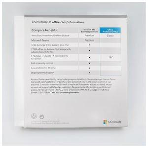 Paquete <span class=keywords><strong>de</strong></span> DVD en Inglés <span class=keywords><strong>de</strong></span> <span class=keywords><strong>Office</strong></span> Professional Plus <span class=keywords><strong>2021</strong></span> con Tarjeta <span class=keywords><strong>de</strong></span> <span class=keywords><strong>Clave</strong></span>, <span class=keywords><strong>Office</strong></span> No Vinculado a la <span class=keywords><strong>Clave</strong></span>, Activación en Línea, en Existencia - Product Image 5