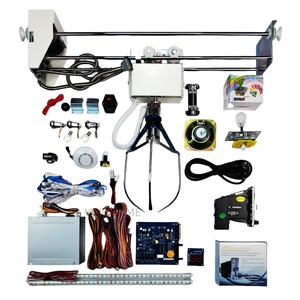 Russie vente chaude grande poupée pièce poussoir distributeur automatique pour jeux d'amusement <span class=keywords><strong>XXL</strong></span> griffe en plastique coquille grue Machine Kit - Product Image 2