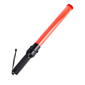 Batterie de 540mm de couleur rouge LED bâton d'avertissement clignotant bâton d'urgence - Product Image 1