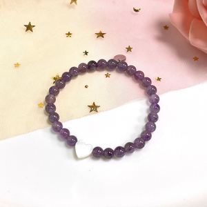 Pulsera de Piedra Natural con Cuentas de Vidrio Coloridas para Atraer la Riqueza, Producción Propia Estratégica, Plan de Precios por Niveles - Product Image 1