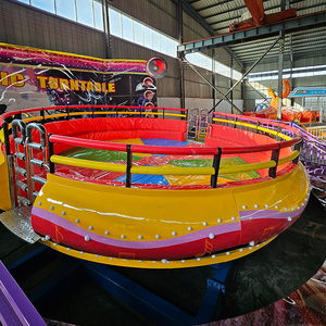 Manège de parc d'attractions palpitant : Jeu familial Crazy Dance Disco Tagada Turntable à vendre - Product Image 1