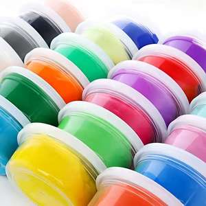 Argile en plastique 24 couleurs ultra-légère pour enfants DIY éducatif <span class=keywords><strong>maternelle</strong></span> espace modélisation des couleurs fait à la main pour les enfants - Product Image 5