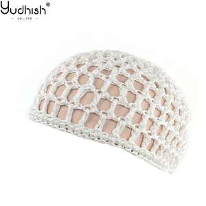 Red multicolor <span class=keywords><strong>para</strong></span> <span class=keywords><strong>dormir</strong></span>, venta al por mayor, sombrero, moño, cubierta, mujeres, ganchillo, <span class=keywords><strong>redecilla</strong></span>, sombrero, Red <span class=keywords><strong>para</strong></span> el <span class=keywords><strong>pelo</strong></span> de poliéster - Product Image 2