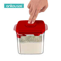 ANKOU Boîte de conservation hermétique pour lait en poudre, distributeur extérieur verrouillable, bidon de lait en poudre portable avec joint d'étanchéité