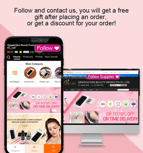 Vente en gros <span class=keywords><strong>2022</strong></span> nouveau dans les décalcomanies de cils de luxe papillon coeur étoile pierre de pluie décalcomanies pour Volume Extensions de cils classiques - Product Image 6