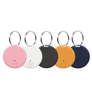 manufacturers wholesale Personal Round Anti-lost Pet Mini GPS Tracker Wireless Alarm Smart Locator with Soft Silicone Protective