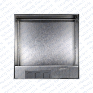 ZDR-130B <span class=keywords><strong>creux</strong></span> caché 86 plaque frontale en acier inoxydable encastré sous la prise de boîte au sol - Product Image 4