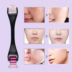 <span class=keywords><strong>Rodillo</strong></span> Facial <span class=keywords><strong>de</strong></span> <span class=keywords><strong>Cuarzo</strong></span> Rosa 2 en 1 <span class=keywords><strong>para</strong></span> Uso Doméstico con Herramienta <span class=keywords><strong>de</strong></span> Masaje <span class=keywords><strong>para</strong></span> el Cuidado Facial, Ocular y Corporal, Reafirmante y Calmante - Product Image 5