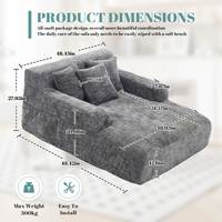 Top 10 des produits les plus vendus sur le marché de Yiwu en Chine : Canapé-lit moderne extensible et pliable, mobilier de salon et d'hôtel