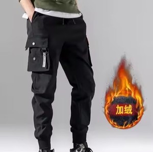 Wholesale <strong>Summer</strong> Trend Multi-pocket Plus Size Polyester Fibre Custom <strong>Men's</strong> <strong>Trousers</strong> Casual Cargo Pants - Product Image 2