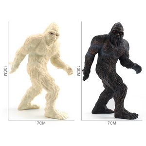 Xinhen Statuetta di umanoide primitivo mitologico <span class=keywords><strong>e</strong></span> leggendario per bambini, modello solido di Bigfoot, giocattolo animale selvatico - Product Image 5