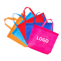 Bolsa de Mano al por Mayor de Alta Calidad, Tejido Laminado No Tejido con Logotipo Personalizado, Reutilizable para Compras, Abarrotes, Zapatos y Embalaje