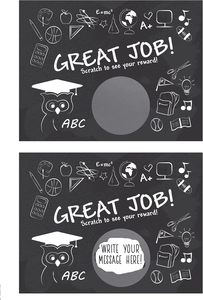 Tarjetas Rasca y Gana para Estudiantes, Recompensas para Maestros, Suministros para el Aula, Regreso a Clases - Product Image 2