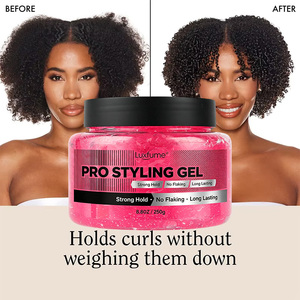 Gel Coiffant Luxfume à Tenue Extrême Marque Blanche, Longue Durée, Sans Résidus, Sans Alcool, Pour Tous Types de <span class=keywords><strong>Cheveux</strong></span>, Sans Accumulation - Product Image 3