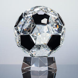 Trofeo de Fútbol 3D Personalizado de Alta Calidad, Trofeo de Cristal K9, Premio de Cristal para Campeón de la Liga de Fútbol - Product Image 2