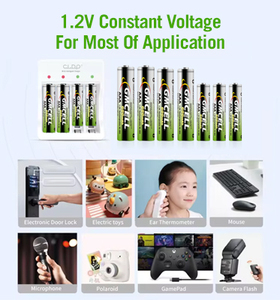 Перезаряжаемая батарея 1,2 V Ni-MH AA 600mAh для игрушек - Product Image 6