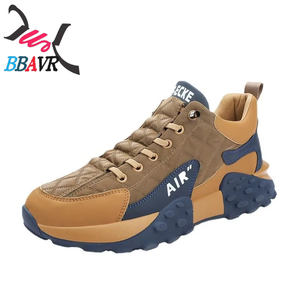 Chaussures de sport pour hommes, baskets décontractées à lacets, chaussures de marche pour hommes - Product Image 3