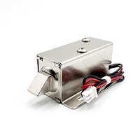 Serrure solénoïde DC12V 0.65A 2N, verrou électrique DC pour armoire et distributeur automatique, vente en gros usine CE