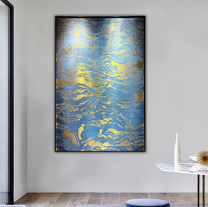 High End Customized Modern Gold Foil Metal <b>Wire</b> Mesh Wall Art OEM ODM Processing Customer Images Luxury Hotel Lobby Mural Decor - Product Image 3