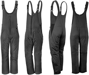 AQTQ Custom uomo essenziali sport pantaloni da sci da neve Softshell impermeabile isolamento Ripstop tuta da snowboard salopette inverno - Product Image 2