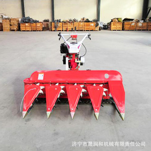 Mini <b>Harvester</b> Multifunctional Hand Operated Reaper For Grass Grain And Vegetables <b>Red</b> Gear Drive Engine Powered - Product Image 4