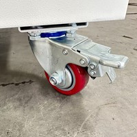 Ani-Mate Bac de stockage d'aliments pour chevaux à 3 compartiments, bacs de stockage en métal galvanisé de grande taille