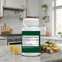 Capsules de chlorophylle magique à étiquette privée OEM pour adultes, 250 capsules végétaliennes, améliorent l'immunité, la détoxification, la santé intestinale et la peau
