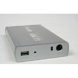 Boîtier de disque dur Sata de 3,5 pouces, boîtier en aluminium, USB 2.0 externe pour le stockage d'ordinateurs portables et de bureau - Product Image 2