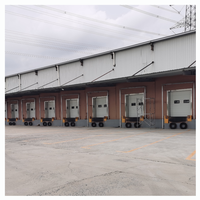 Équipement de levage de camion d'expédition rapide niveleur de quai hydraulique pliant pour le stockage en entrepôt niveleurs de quai rentables
